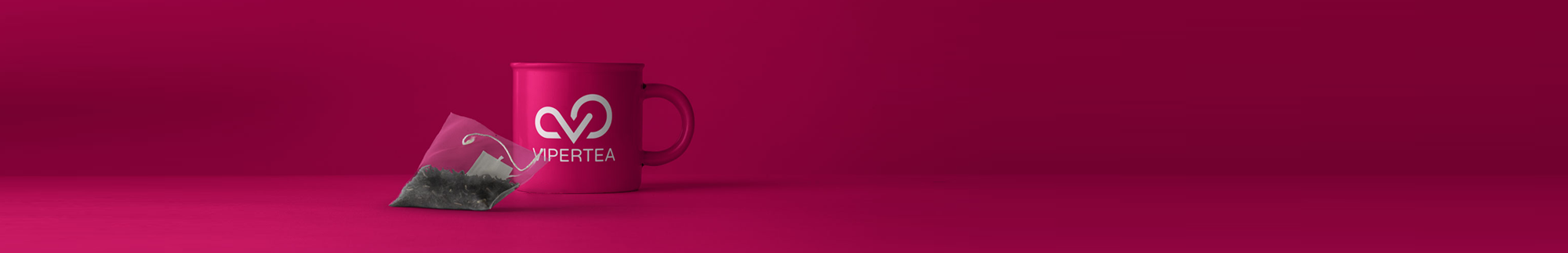 Nieuwe huisstijl voor Viperty - Vipertea Nieuwe huisstijl voor Viperty - Vipertea